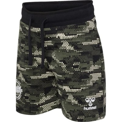 къси,панталони,детски,панталони,hummel,fsk,go,shorts,green,(forest,night)