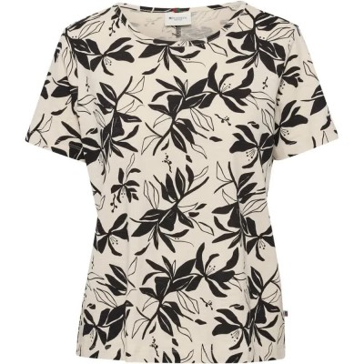тениска,дамски,тениски,redgreen,celina,short,sleeve,t,shirt,beige,(ecru,pattern)