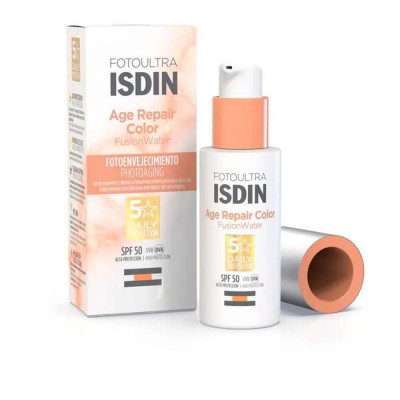 козметика,за,защита,от,слънце,isdin,age,repair,color,spf50,50ml,facial,sunscreen,clear