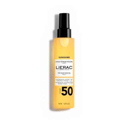 козметика,за,защита,от,слънце,lierac,sunissime,oil,spf50,150ml,sunscreen,clear