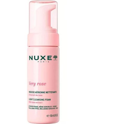 козметика,за,почистване,nuxe,very,rose,foam,150ml,cleanser,milk,pink