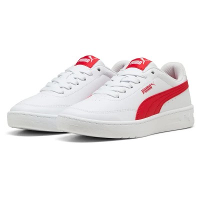 маратонки,детски,маратонки,puma,court,classic,clean,trainers,white,for,all,time,red,(white)