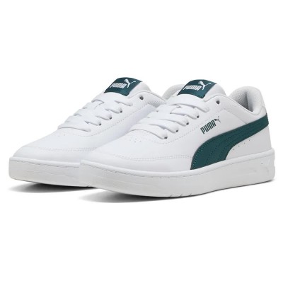 маратонки,детски,маратонки,puma,court,classic,clean,trainers,white,green,terrain,(white)