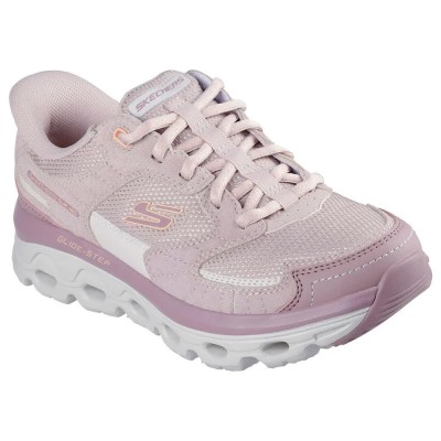 обувки,дамски,маратонки,skechers,glide,stepsole,paradisevalley,hiking,shoes,pink,leather,synthetic,textile,(pink)