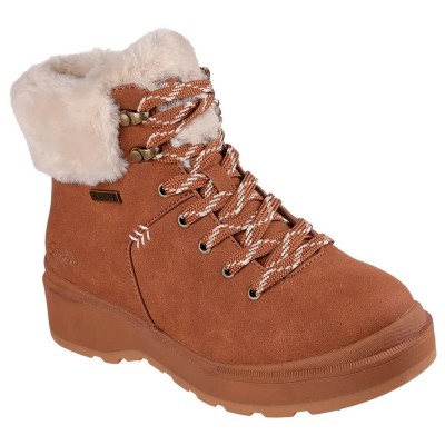 дамски,боти,дамски,високи,обувки,за,ходене,skechers,park,city,booties,chestnut,duraleather,faux,fur