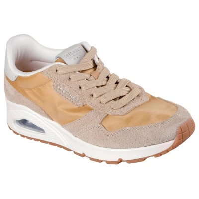 маратонки,дамски,маратонки,skechers,uno,vintage,dayz,trainers,curry,retro,suede,mesh,(beige)