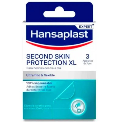 хигиена,тяло,hansaplast,second,skin,xl,dressings,3,units,clear