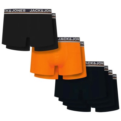 боксерки,мъжко,бельо,jack,&,jones,john,solid,boxers,8,units,navy,blazer,dgm,orange,(orange,black)