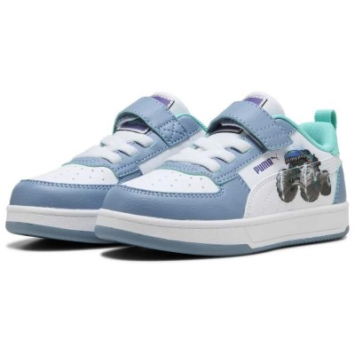 маратонки,детски,маратонки,puma,caven,2.0,lo,hot,wheels,2,ac+,ps,trainers,cool,blue,white,aquatic,(white)