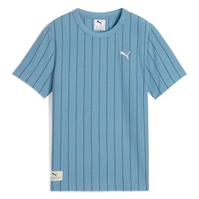 тениска,детски,тениски,puma,class,stripes,short,sleeve,t,shirt,cool,blue,(blue)