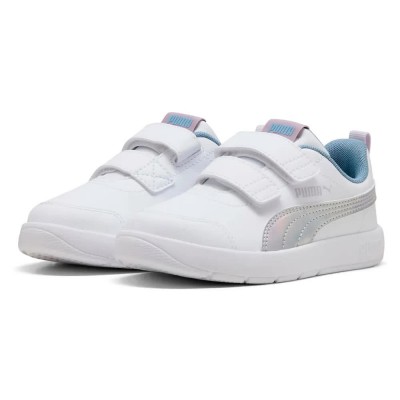 маратонки,детски,маратонки,puma,courtflex,v3,space,belle,v,ps,trainers,white,lilac,crush,(white)