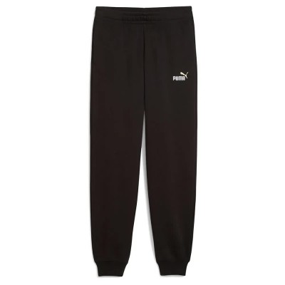 анцуг,детски,панталони,puma,ess,2,color,nº1,logo,sweat,pants,black,gold,moon,(black)