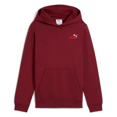 суичър,детски,блузи,puma,ess,2,color,small,nº,1,logo,hoodie,ruby,shimmer,(red)