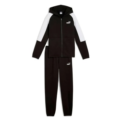 анцуг,детски,анцузи,puma,ess,block,tracksuit,black