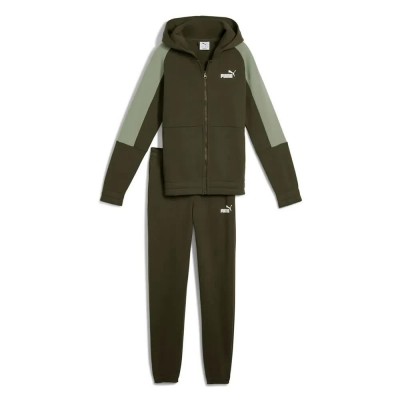 анцуг,детски,анцузи,puma,ess,block,tracksuit,dark,olive,(green)