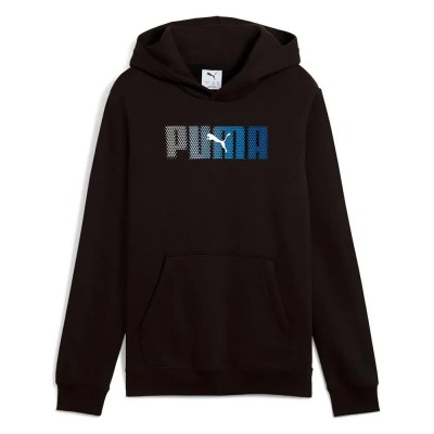 суичър,детски,блузи,puma,ess,logo,lab,hoodie,black