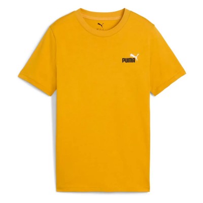 тениска,детски,тениски,puma,essentials,2,graphics,small,nº1,logo,short,sleeve,t,shirt,archive,gold,(yellow)