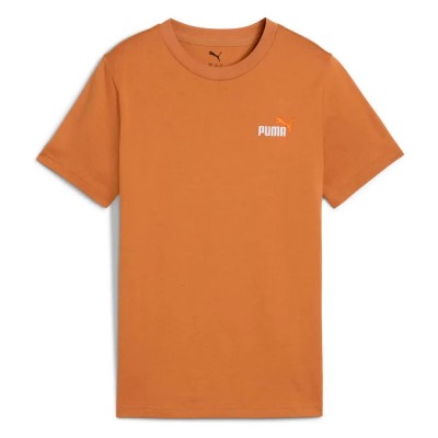 тениска,детски,тениски,puma,essentials,2,graphics,small,nº1,logo,short,sleeve,t,shirt,melted,caramel,(orange)