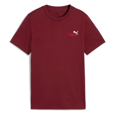 тениска,детски,тениски,puma,essentials,2,graphics,small,nº1,logo,short,sleeve,t,shirt,ruby,shimmer,(red)