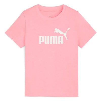 тениска,детски,тениски,puma,essentials,foundation,nº1,logo,ps,short,sleeve,t,shirt,pinkscape,(pink)
