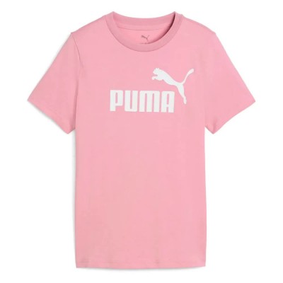 тениска,детски,тениски,puma,essentials,foundation,nº1,logo,short,sleeve,t,shirt,poised,pink,(pink)