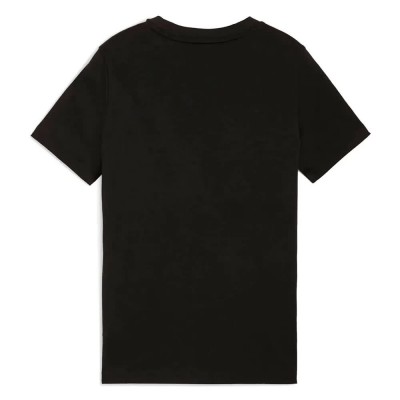 тениска,детски,тениски,puma,essentials,graphics,logo,lab,holiday,short,sleeve,t,shirt,black