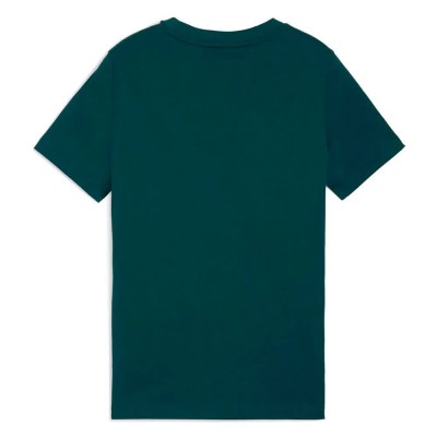 тениска,детски,тениски,puma,essentials,graphics,logo,lab,holiday,short,sleeve,t,shirt,green,terrain,(green)