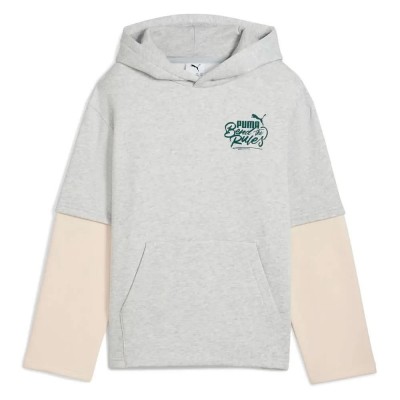 суичър,детски,блузи,puma,mid,90´s,layered,hoodie,light,gray,heather,(grey)