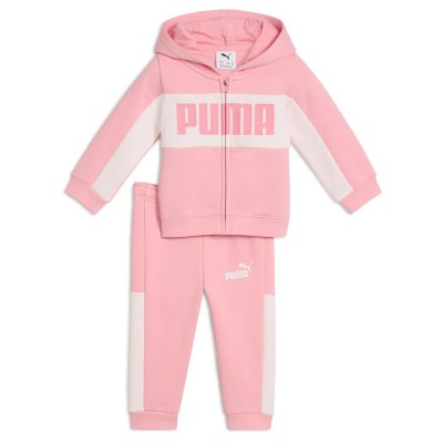 анцуг,детски,анцузи,puma,minicats,ess,block,tracksuit,pinkscape,(pink)