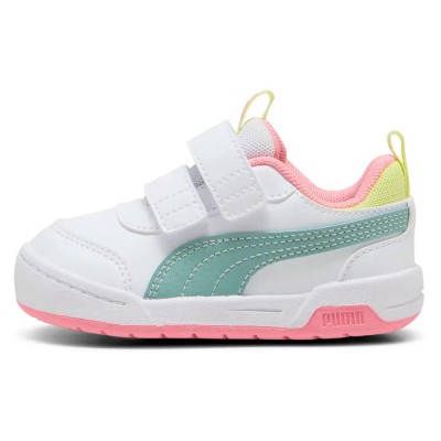 маратонки,детски,маратонки,puma,multiflex,2,color,v,trainers,white,light,moss,(white)
