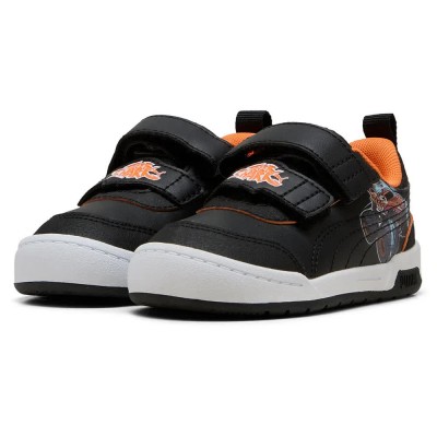 маратонки,детски,маратонки,puma,multiflex,2,hot,wheels,2,sl,v,trainers,black,black,orange,glo,(black)