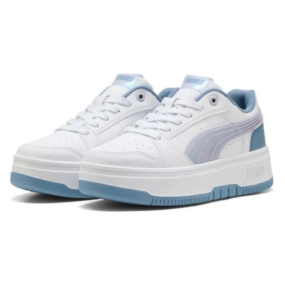 маратонки,детски,маратонки,puma,rebound,femme,space,belle,trainers,white,lilac,crush,(white)