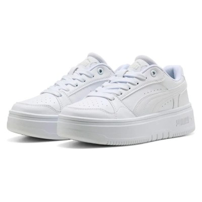 маратонки,детски,маратонки,puma,rebound,femme,trainers,white,vapor,gray,(white)