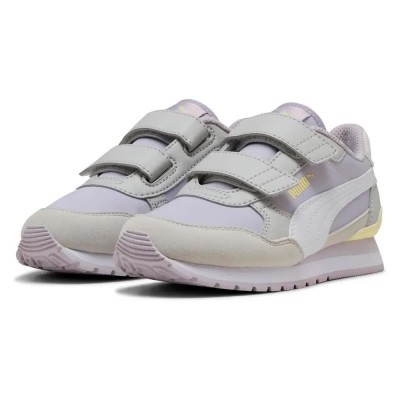 маратонки,детски,маратонки,puma,st,runner,v4,nl,v,ps,trainers,lilac,crush,white,glacial,gray,gold,moon,(grey)