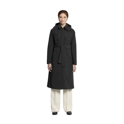 палто,дамски,якета,и,палта,basil,mosse,trench,coat,jet,black,(black)