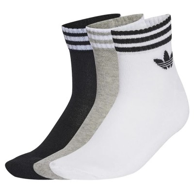чорапи,мъжки,чорапи,adidas,originals,3,stripes,ankle,socks,3,units,white,medium,grey,heather,black,(multicolor)