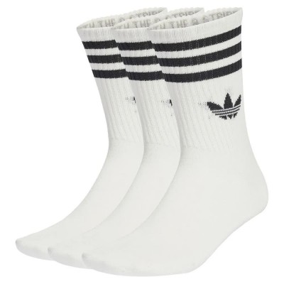 чорапи,мъжки,чорапи,adidas,originals,3,stripes,crew,socks,3,units,white,white,white,(white)