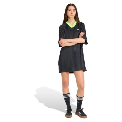 рокля,дамски,поли,и,рокли,adidas,originals,adicolor,football,jacquard,oversize,dress,black,(black,signal,green)