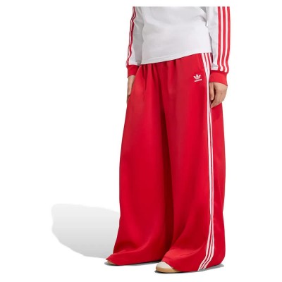 анцуг,дамски,панталони,adidas,originals,adicolor,satin,wide,leg,joggers,red,(better,scarlet,white)