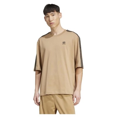 тениска,мъжки,тениски,дамски,тениски,adidas,originals,adicolor,oversized,short,sleeve,t,shirt,beige,brown,(cardboard,black)