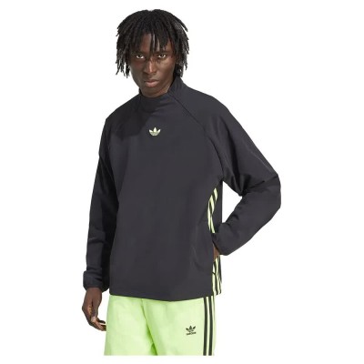 яке,мъжки,якета,adidas,originals,adicolor,woven,drill,jacket,black,signal,green,(black)