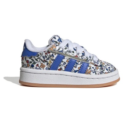 детски,маратонки,детски,маратонки,adidas,originals,campus,00s,x,liberty,london,comfort,closure,elastic,lace,infant,trainers,white