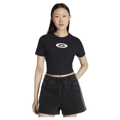 тениска,дамски,тениски,adidas,originals,campus,2000,back,cut,out,rib,short,sleeve,t,shirt,black