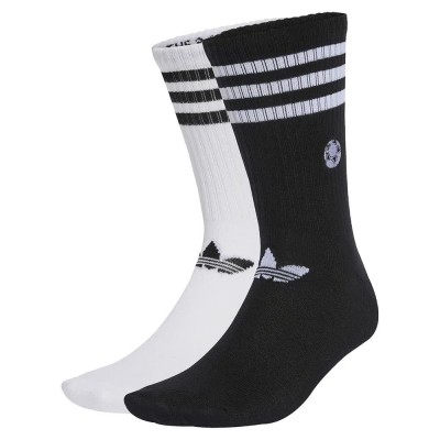 чорапи,мъжки,чорапи,adidas,originals,embroidered,football,crew,socks,2,units,white,black