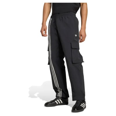 анцуг,мъжки,анцузи,adidas,originals,front,stripes,woven,cargo,tracksuit,pants,black