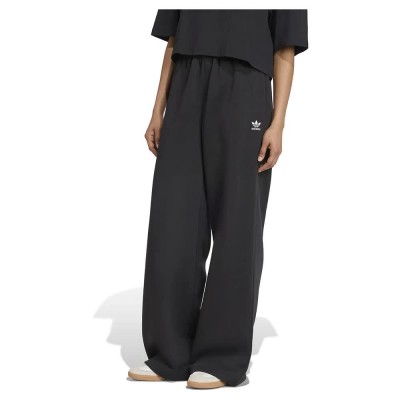 анцуг,дамски,панталони,adidas,originals,essentials,wide,leg,fleece,pants,black