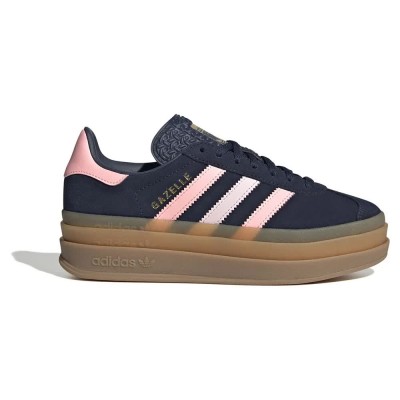маратонки,детски,маратонки,adidas,originals,gazelle,bold,trainers,night,indigo,glow,pink,gold,met,(blue)