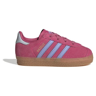 детски,маратонки,детски,маратонки,adidas,originals,gazelle,comfort,closure,elastic,laces,infant,trainers,shock,pink,blue,spark,halo,blue,(pink)