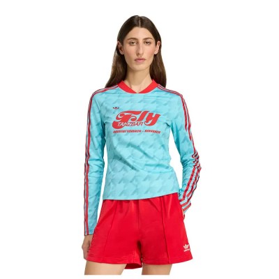 футболна,фланелка,мъжки,тениски,дамски,тениски,adidas,originals,graphic,football,allover,print,bodycon,long,sleeve,t,shirt,blue,(blue,glow)