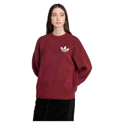 блуза,дамски,блузи,adidas,originals,knitted,sweatshirt,red,(shadow,red)